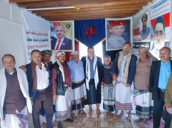 انتقالي لحج يقف على سير العمل بمراكزه المحلية