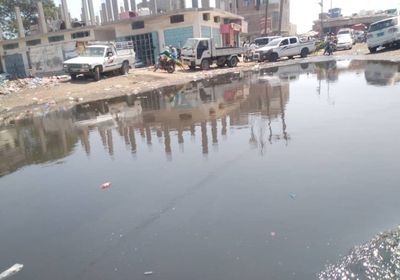 طفح الصرف الصحي في شوارع زنجبار