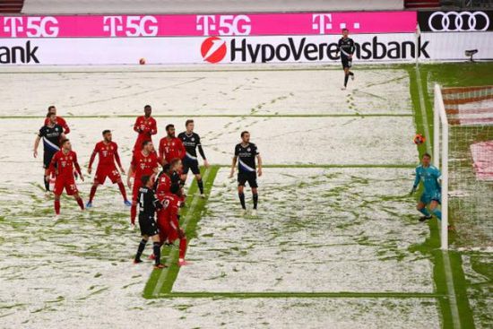 بايرن ميونخ يتعادل مع أرمينيا بيلفيلد في الدوري الألماني