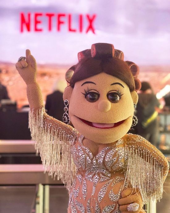 طرح برومو مسلسل "دراما كوين" لـ أبلة فاهيتا