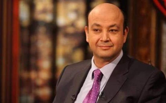 إصابة الإعلامي المصري عمرو أديب في حادث سير (صور)