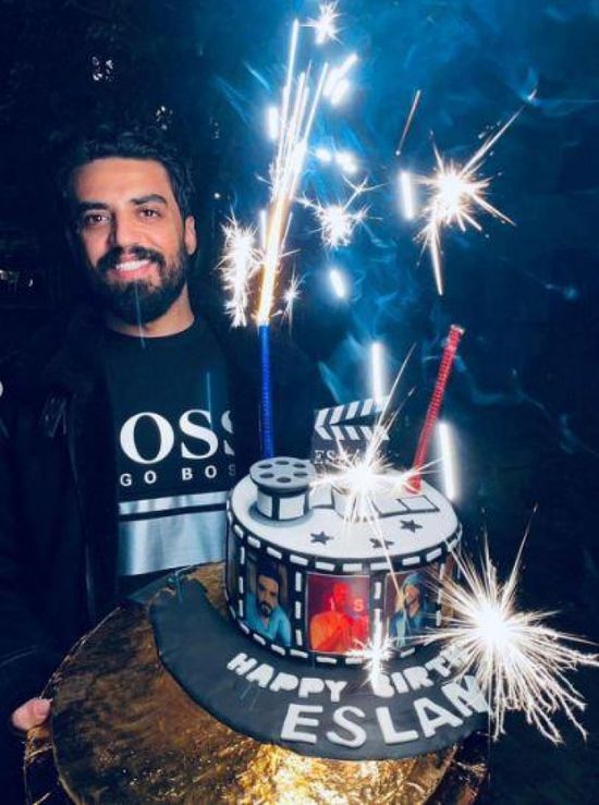 إسلام جمال يحتفل بعيد ميلاده (صور)