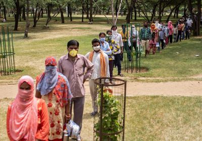  الهند تُسجل 101 وفاة و12881 إصابة جديدة بكورونا