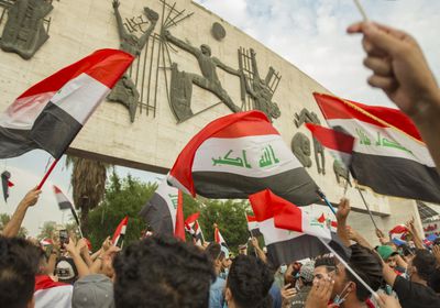  تظاهرات أمام السفارة التركية في بغداد احتجاجًا على توغل جيش أنقرة