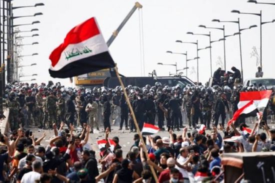  الأمن العراقي يغلق الطرق المؤدية للسفارة التركية في بغداد بسبب الاحتجاجات