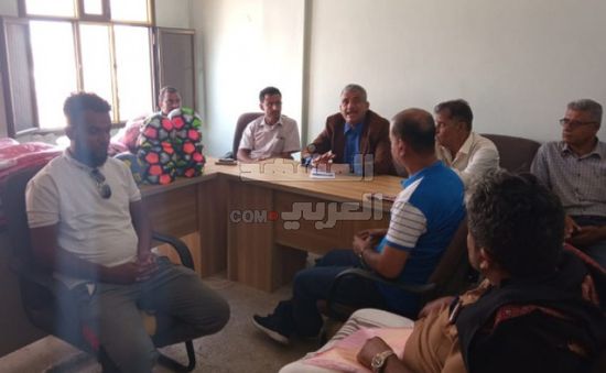 "انتقالي أبين" يمنح "حسان الرياضي" مستلزمات لتعزيز أنشطته