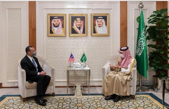 وزير الخارجية السعودي يجتمع مع نظيره الماليزي في الرياض اليوم