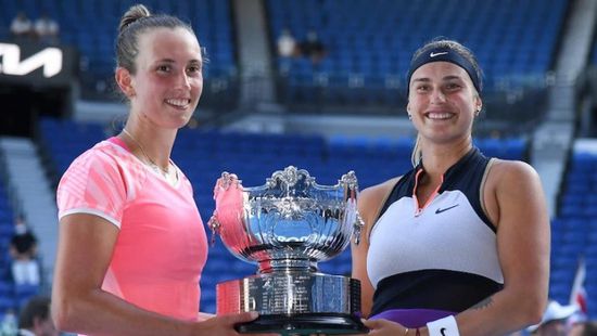 تتويج سابالينكا وميرتنز بلقب زوجي السيدات في بطولة أستراليا المفتوحة