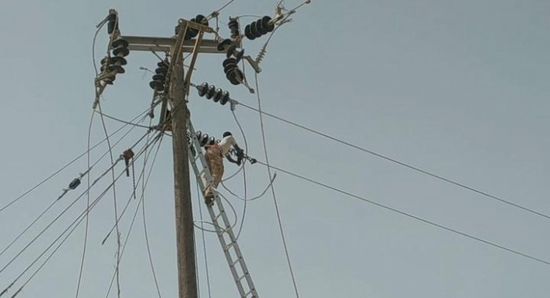 الانتهاء من صيانة الخط الرئيسي للكهرباء بشقرة