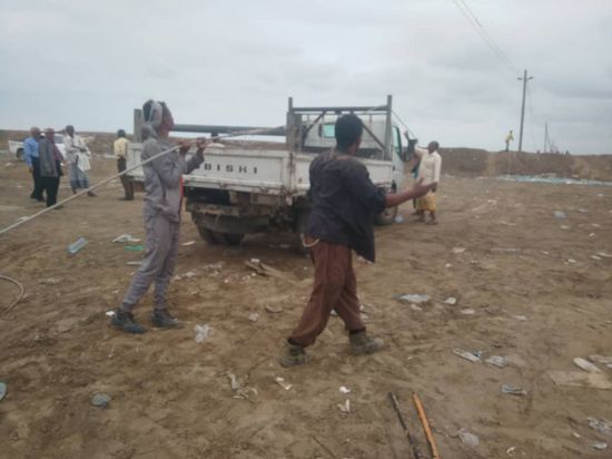 بدء التشغيل التجريبي لخط كهرباء "جعار ـ شقرة"