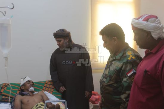 الثقلي يطمئن على مصابي حادث دكسم المروري بمستشفى خليفة