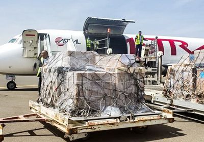مطار صنعاء يستقبل 4 أطنان أدوية لمكافحة الملاريا