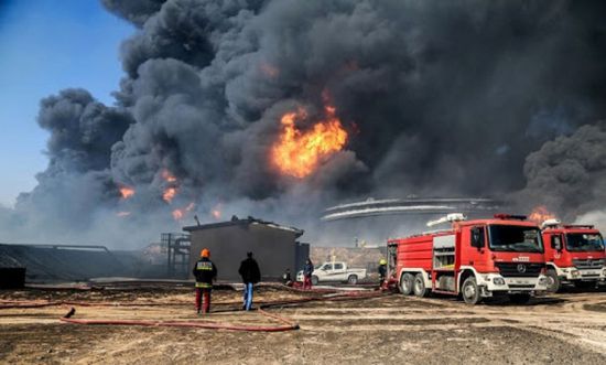 انفجار في خط أنابيب غاز بمقاطعة أورينبورغ الروسية