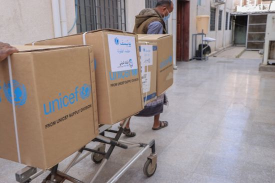 "يونيسف" توزع أدوية على مرافق صحية في 11 محافظة