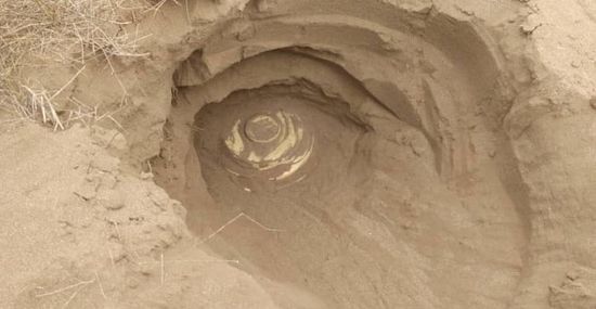 نزع لغم حوثي مضاد للدروع شرق الحديدة