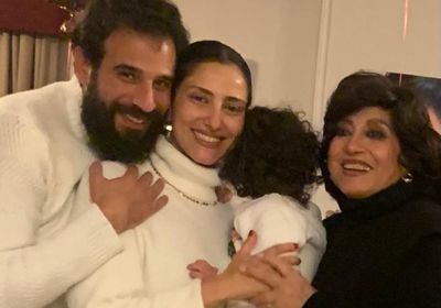 رفقة أسرتها.. حنان مطاوع تحتفل بعيد ميلادها