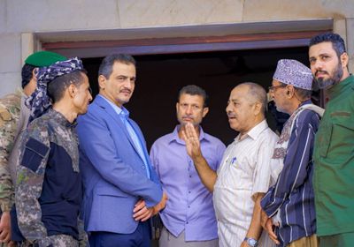 لملس يتفقد سير العمل في "وكالة سبأ"