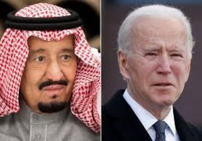 بايدن للملك سلمان: نثمن الدعم السعودي للتهدئة باليمن