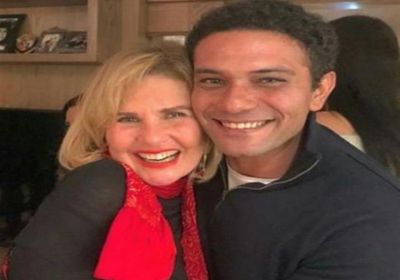 يسرا تهنئ آسر ياسين بعيد ميلاده