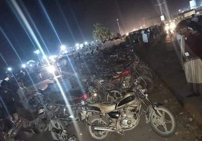 ضبط 240 دراجة نارية مُخالفة بالمكلا