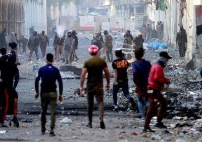 إصابة 16 شخصًا من المحتجين وقوات الأمن العراقية في ذي قار