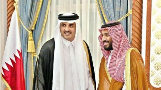 أمير قطر يجري اتصالًا هاتفي بولي العهد السعودي