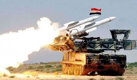  الجيش السوري يُعلن التصدي لمعظم الصواريخ الإسرائيلية