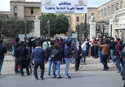 الصور الأولى لجنازة الراحل يوسف شعبان