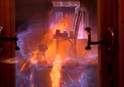 تسرب الغاز بمطبخها.. اشتعال النيران في ربة منزل بتبن