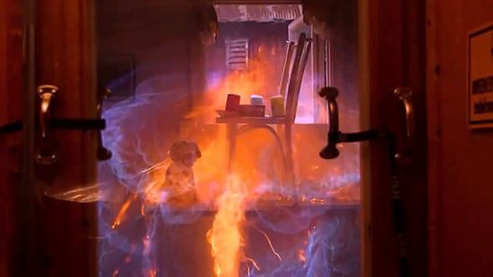 تسرب الغاز بمطبخها.. اشتعال النيران في ربة منزل بتبن