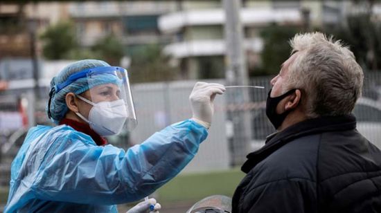 اليونان تسجل  1176 إصابة جديدة بفيروس كورونا