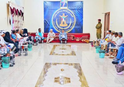 الخُبجي يطلع على أداء القيادة المحلية لـ "انتقالي أبين"