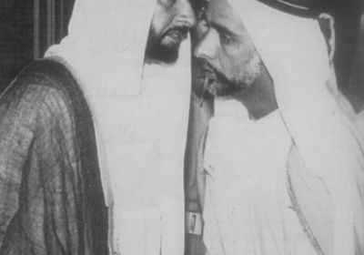  بن زايد ينعي الراحل البلوشي