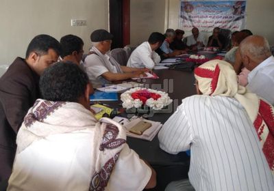 انتقالي لحج يبحث تقارير أقسامه السياسية بالمديريات