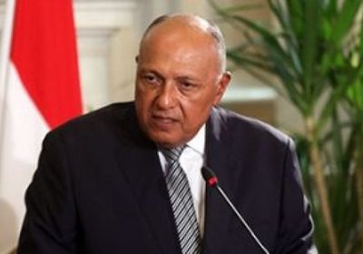 وزير الخارجية المصري: نسعى لإعادة المفاوضات الفلسطينية الإسرائيلية