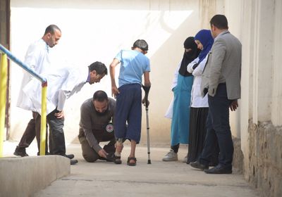 الصليب الأحمر: رعاية طبية لنصف مليون مريض في 2020