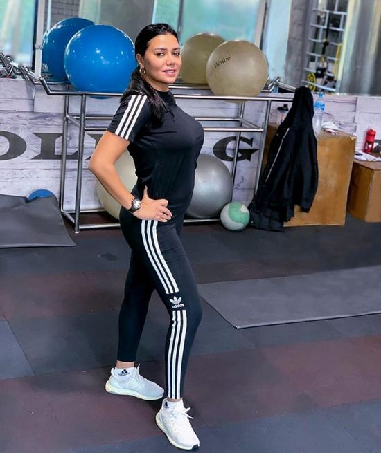 رانيا يوسف تستمتع بوقتها في الجيم (صور)