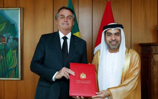  السفير الإماراتي يلتقي بالرئيس البرازيلي ضمن اجتماع لسفراء التعاون الخليجي