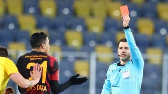 جالاتا سراي يطالب الاتحاد التركي بإلغاء طرد مصطفى محمد