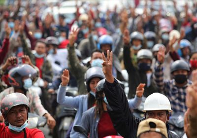  مقتل شخص برصاص الشرطة خلال تظاهرات بميانمار