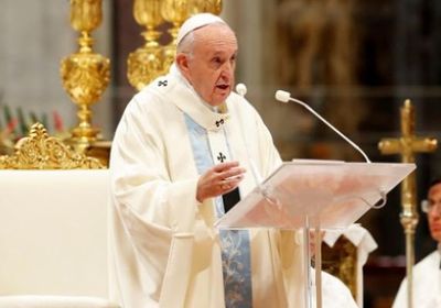 البابا فرنسيس يوجه رسالة إلى ساسة العراق