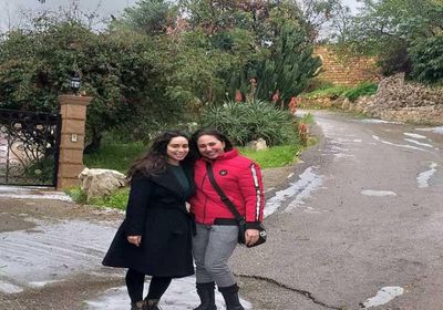 رحاب الجمل بصحبة بسنت شوقي من كواليس "لحم غزال"