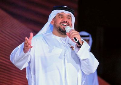 حسين الجسمي ينشر صور حفله الغنائي لختام بطولة فزاع لليولة