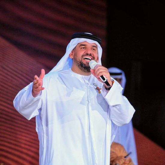 حسين الجسمي ينشر صور حفله الغنائي لختام بطولة فزاع لليولة