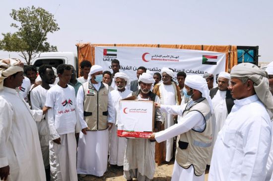  الهلال الأحمر الإماراتي يقدم المزيد من الإغاثة لمتضرري السيول بالسودان