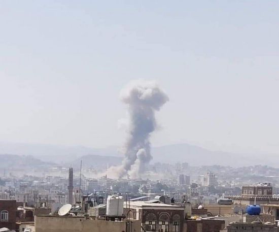 15 غارة على مواقع المليشيا في صنعاء