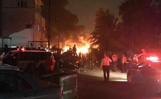 إصابة 8 أشخاص إثر انفجار قنبلة يدوية في بغداد