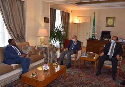 أمين عام الجامعة العربية يتسلم رسالة خطية من الرئيس الصومالي