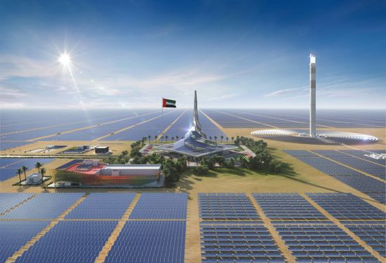  الإمارات الأولى في الشرق الأوسط والرابعة عالميًا في استهلاك الطاقة الشمسية