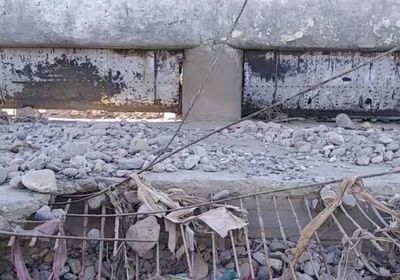 تصدعات سد باتيس تهدد موسم الزراعات الصيفية بأبين